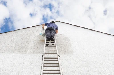 Peinture extérieure à la Trinité-du-Mont — façades et ravalement